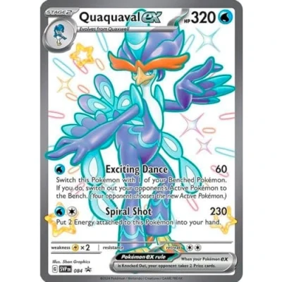 Afbeelding van Gigantische Pokémon kaarten GX, VMAX, EX, Vstar of V (Quaquaval EX)