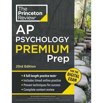 Afbeelding van College Test Preparation Princeton Review AP Psychology Premium Prep, 23rd Edition