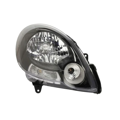 Afbeelding van TYC 20 1399 35 2 Koplampen rechts H4, P21/5W Zwart Met daglicht voor rechtsrijdend verkeer Zonder elektro motor RENAULT: Kangoo II Express