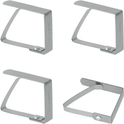Afbeelding van Metaltex Tafellakknijpers set 4 RVS