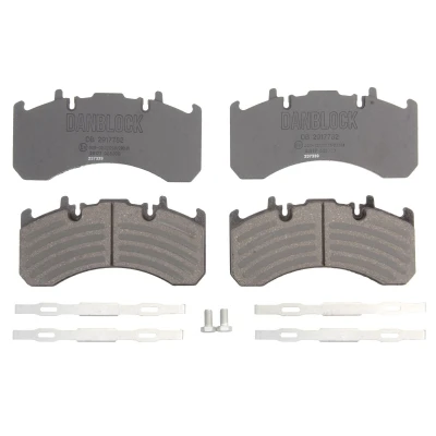 Afbeelding van DANBLOCK DB 2917782 Remblokkenset Geschikt voor slijtage waarschuwingscontact RENAULT TRUCKS: T Serie