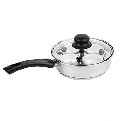 Afbeelding van Vogue aluminium ei pocheerpan met steel 20cm