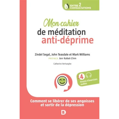 Image de Mon cahier de méditation anti déprime