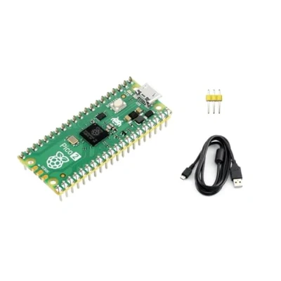 Afbeelding van Waveshare Raspberry Pi Pico 2 voorgelast met RP2350 Microcontroller Board Kit Gebaseerd op chip RP2350, dual core en architectuur, ondersteuning C/C++/Python