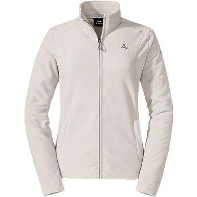 Afbeelding van Fleecejacket Schöffel Women Fleece Jacket Leona3 Whisper White Maat 40