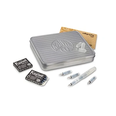 Afbeelding van Kaweco Calligraphy Sport Kit Natural Coconut (1,1 mm/1,5 mm/1,9 mm/2,3 mm)
