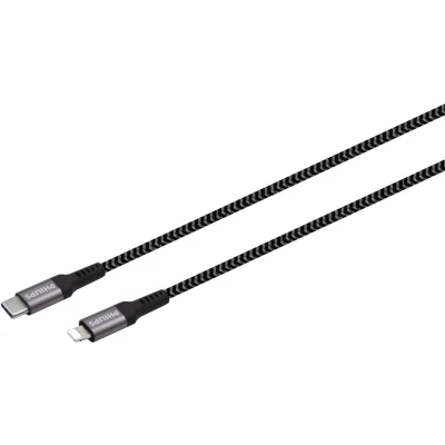 Afbeelding van Usb Kabel 3.0 C Naar Lightning Lengte: 2 Meter Premium Nylon