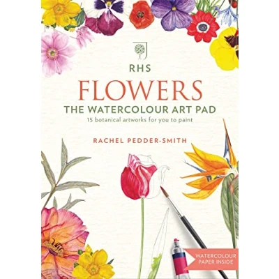 Afbeelding van RHS Flowers The Watercolour Art Pad