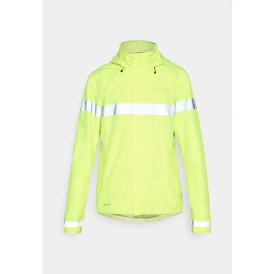 Afbeelding van Regenvest Vaude Luminum maat Xxl Fluogeel Heren