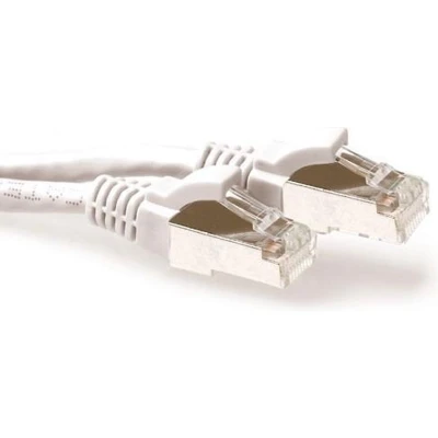 Afbeelding van ACT FB7315 LSZH SFTP CAT6A Patchkabel Snagless Wit 15 meter