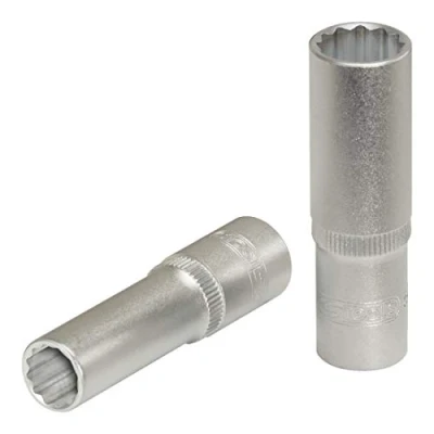 Afbeelding van KS TOOLS 917.3855 Steeksleutelelement 3/8duim DIN 3120, ISO 1174, 3124, 2725 8.0, 8,0 Chroom vanadium staal Twaalfkant gekarteld