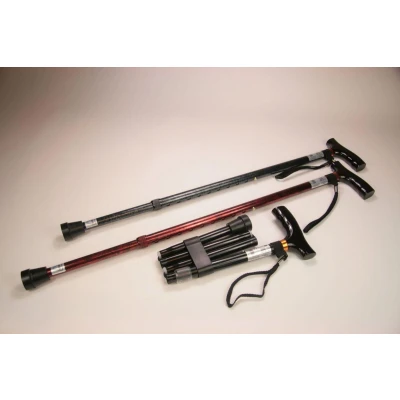Afbeelding van Wandelstok zwart (79 102 cm)