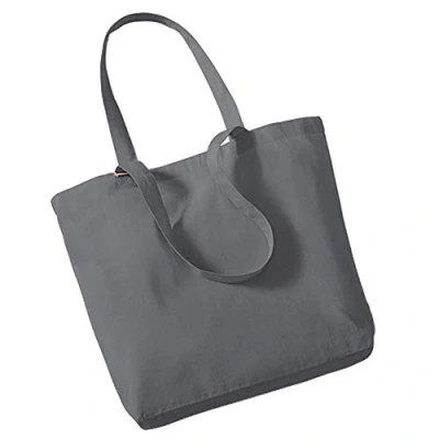 Afbeelding van Organic Cotton Shopper (Grafiet Grijs))