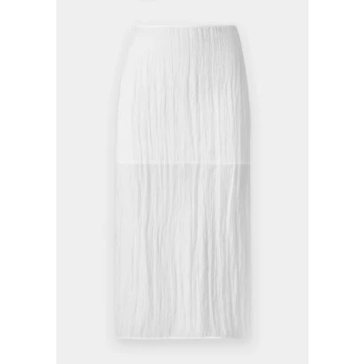 Afbeelding van Filippa K Crinkle Skirt Plooirok, Dames, Maat: 36, White