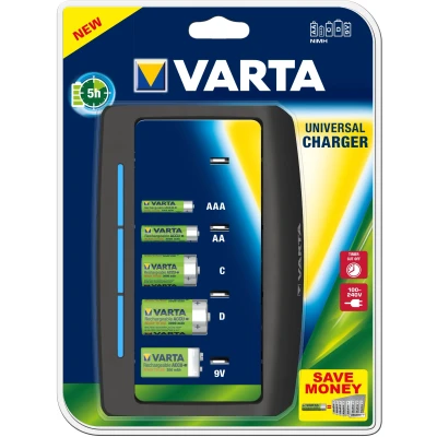 Afbeelding van Batterij oplader Varta Universeel exclusief batterijen