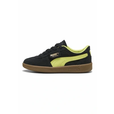 Afbeelding van Puma Palermo PS Sneakers laag voor kinderen, Maat: 30, Black lemon sherbert Veloursleer