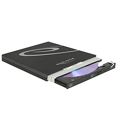 Afbeelding van Delock Externe behuizing (DVD brander), Optische drive, Zwart