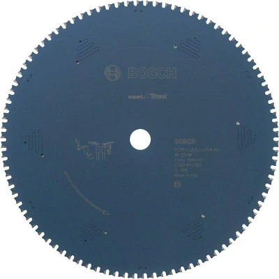 Afbeelding van Bosch Accessories Expert for Steel 2608643063 Cirkelzaagblad 355 x 25.4 2.2 mm Aantal tanden: 90 1 stuk(s)