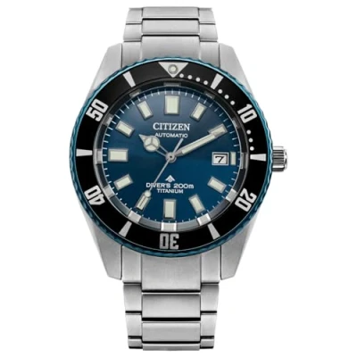 Afbeelding van Citizen Promaster Fujitsubo Limited Edition NB6026 56L Horloge Titanium Zilverkleurig Ø 41 mm