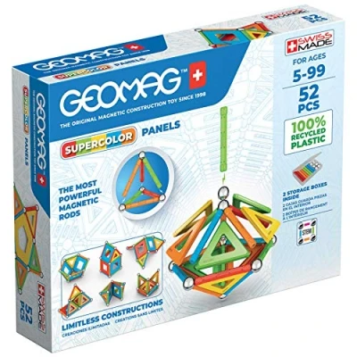 Image de Jeu de construction Geomag EcoFriendly Supercolor 52 pièces