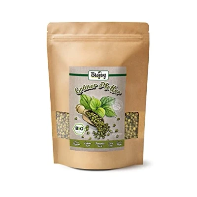 Afbeelding van Biojoy Biologische groene peperkorrels (250 g), peperzaden voor molen