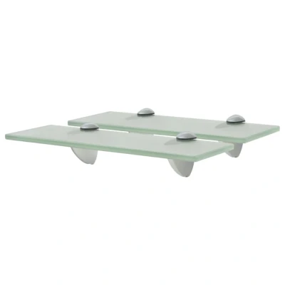 Afbeelding van Schappen zwevend 2 st 30x20 cm 8 mm glas