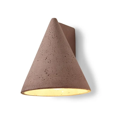 Afbeelding van Serax Primary Shape Wandlamp 16 Cm Oranjebruin