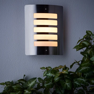 Afbeelding van Brilliant Todd Buitenlamp IP44 E27 1x max40W Chroom