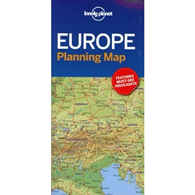 Afbeelding van Lonely Planet Europe Planning Map
