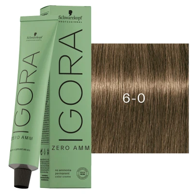 Afbeelding van Schwarzkopf Igora Zero AMM 6 0 60ml