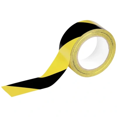 Afbeelding van durable 1044130 markeringsband DURALINE Zwart/geel 33 m (l x b) 50 mm