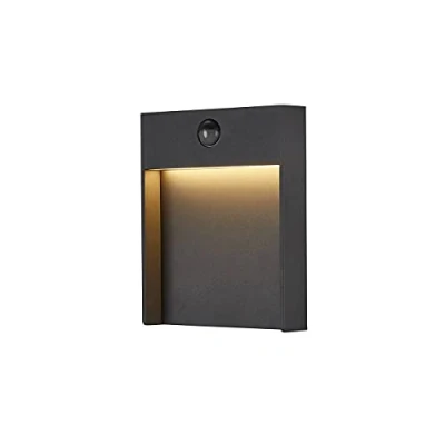 Afbeelding van SLV FLATT SENSOR 1002954 Buitenlamp (wand) Antraciet