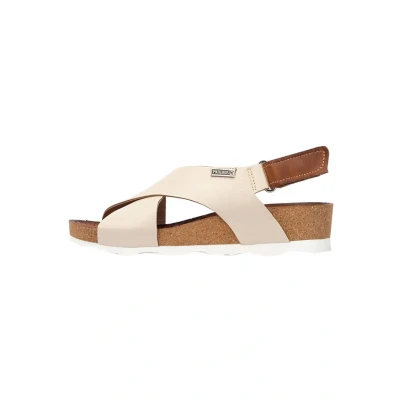 Afbeelding van Pikolinos Dames crÈme sandalen maat 37