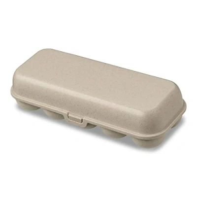 Afbeelding van Koziol Eierdoos, Organic, Zand Beige