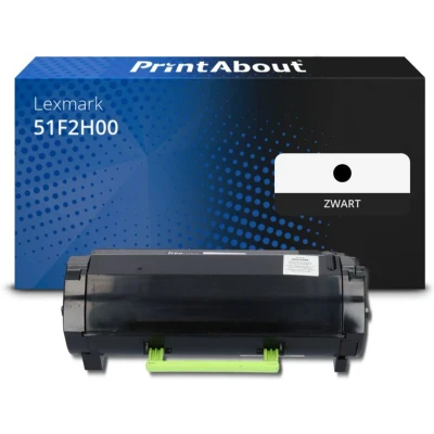 Afbeelding van Huismerk Lexmark 51F2H00 (512H) Toner Zwart Hoge capaciteit