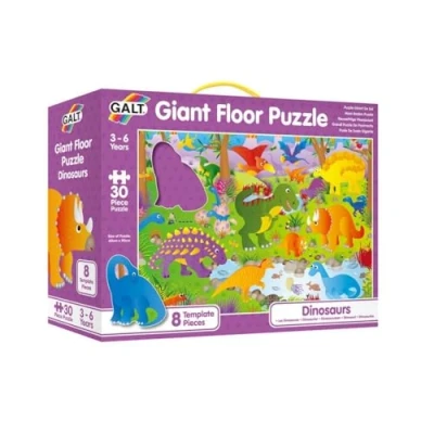 Afbeelding van Galt Toys, reuzenvloerpuzzel dinosaurussen, vloerpuzzels voor kinderen, vanaf 3 jaar