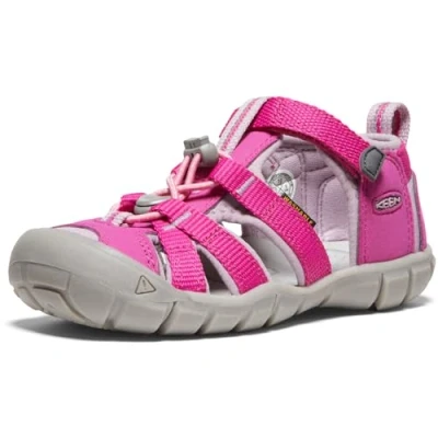 Afbeelding van Keen Seacamp II CNX Unisex Outdoorsandalen voor kinderen, Maat: 39, Very berry/dawn pink Textiel