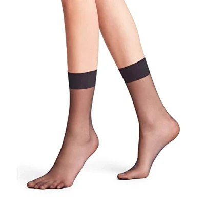 Afbeelding van Falke Shelina 12 Denier Ultratransparent Shiny Sokken schwarz, Dames, Maat: 37/38, Schwarz