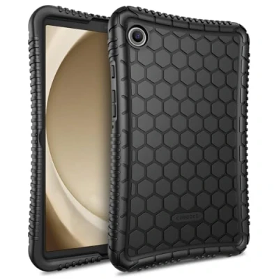 Afbeelding van Fintie beschermhoes voor Samsung Galaxy Tab A9 8,7 inch 2023 Lichtgewicht antislip schokbestendige siliconen SM X110/X115/X117, zwart