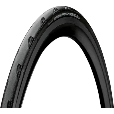 Image de Pneu route 700x25 ts continental gp 5000s tubeless ready noir/noir (25 622)