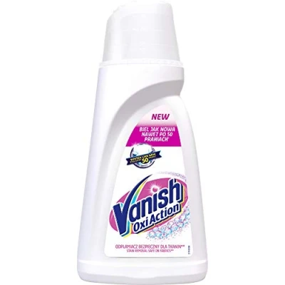 Afbeelding van Vanish Oxi Action White Odplamiacz met żelu do białych tkanin 1 liter