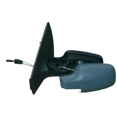 Afbeelding van Buitenspiegel Prasco RN4207124P Premium Links Met grondlaag Manueel Van binnen instelbaar, Instellen: kabel, Bol vormig RENAULT: MEGANE 2
