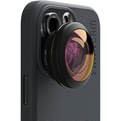 Afbeelding van ShiftCam LensUltra 200 degrees Fisheye lens voor smartphone mobiele fotografie cirkelvormig effect dynamische kijkhoek