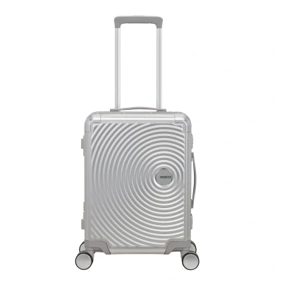 Afbeelding van American Tourister Soundbox Alu Spinner 55/20 TSA silver