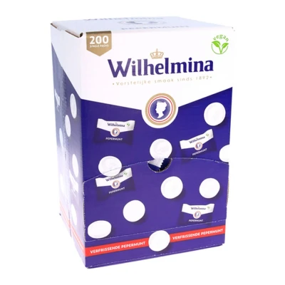 Afbeelding van Wilhelmina Pepermunt Vegan 200x