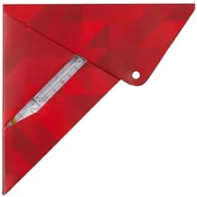Afbeelding van Aristo geocoverset 3in1 rood geocover + geodriehoek tekendriehoek AR 18100B