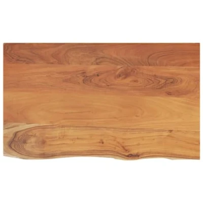 Afbeelding van vidaXL Wastafelblad rechthoekig 90x60x2,5 massief acaciahout