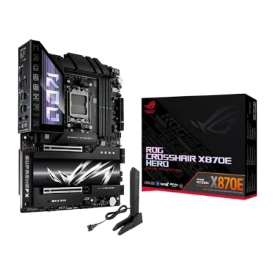 Afbeelding van ASUS ROG CROSSHAIR X870E HERO Moederbord ATX Socket AM5 AMD X870 DDR5 Realtek Audio
