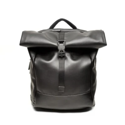 Afbeelding van VANBER Laptoptas / Werktas Aktetas Rolltop Zwart 15 inch