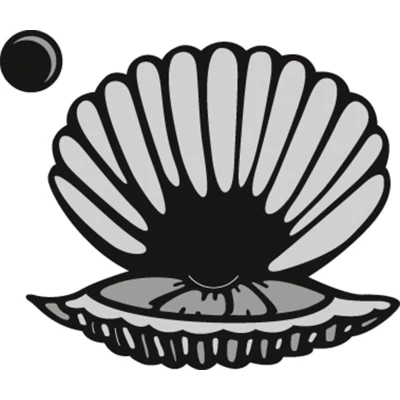 Afbeelding van Marianne D Craftable Scallop CR1407 8,0x14,0 cm (05 17)